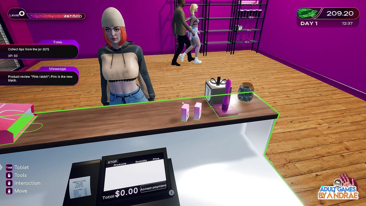 Juego de simulador de love shop parte 1 - comenzando mi propio negocio