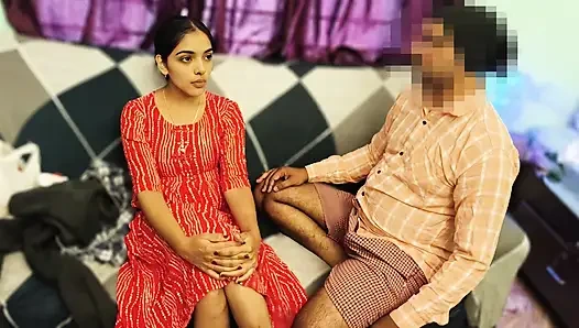 Büyük üvey kız kardeş bana tam Hintçe seks videosunda yardım etti