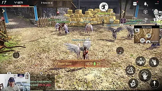 Throne of desire MMORP-gameplay teil 1