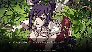 Kunoichi Trainer - Тренер Наруто (Динаки), часть 105, горячая возбужденная дама Нинджа любит бегать обнаженной от LoveSkySan69