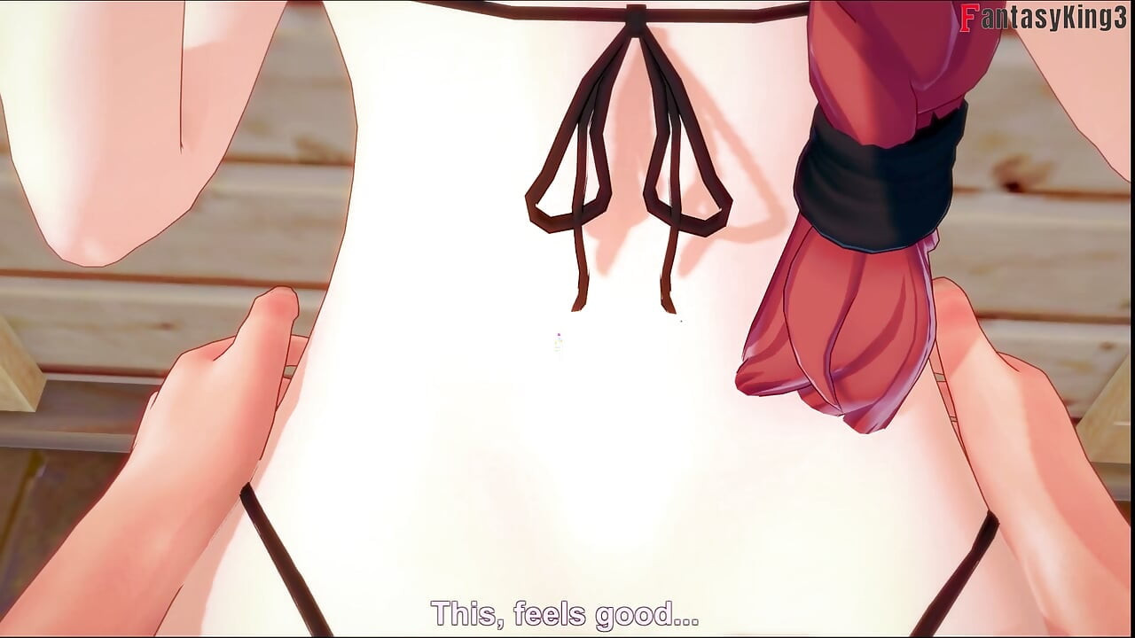 Makima POV sex on the beach - chainsaw man