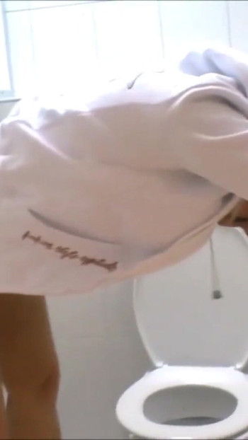 Memorable moment from "Fuck Stranger Dick at Glory Hole - German Teen at Toilet"