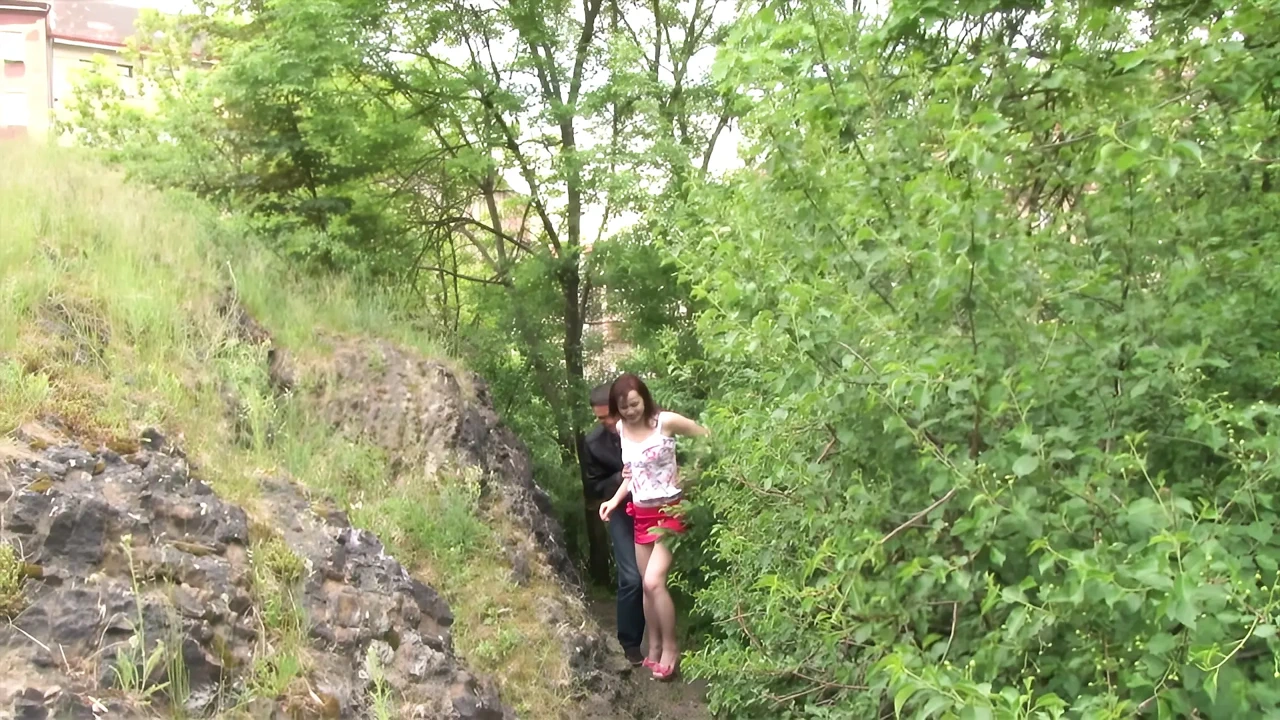 Sweet Wild Outdoor Suck and Indoor Pussy Pound