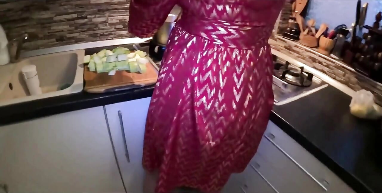 I Use My Virgin Neighbor While Cooking Humiliation, Control & Kitchen Cum Play