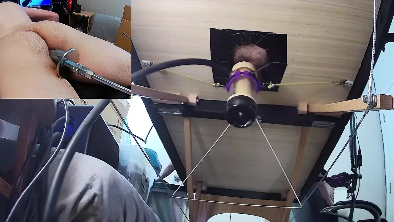 Venus2000 Milking Table and Fuck Machine