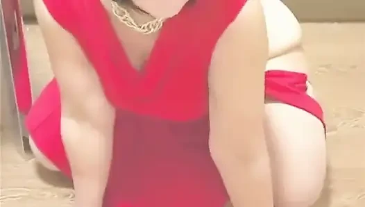 Üvey anne üvey oğluna büyük götünü verdi, anal