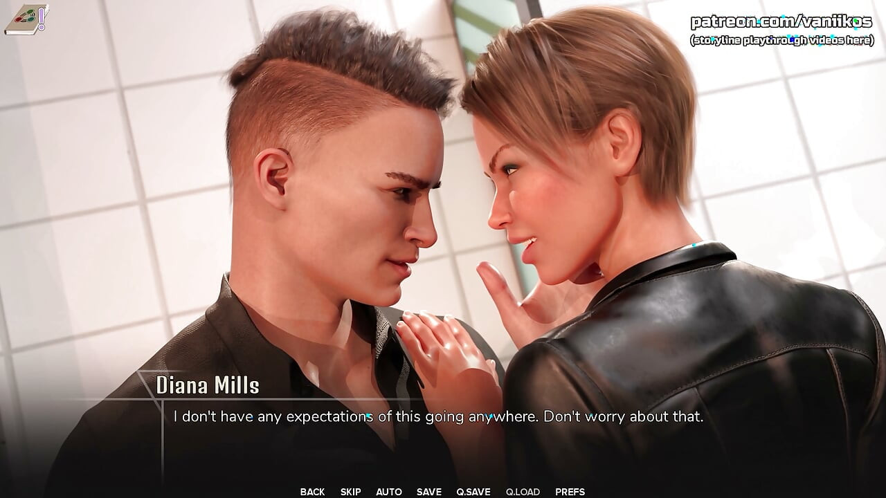 Dominant Short Hair MILF Teacher Fucks 18yo College Boy in the College Toilet - Taboo University(steam Game) - Part 14