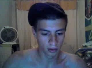 Straight guys feet on webcam #500