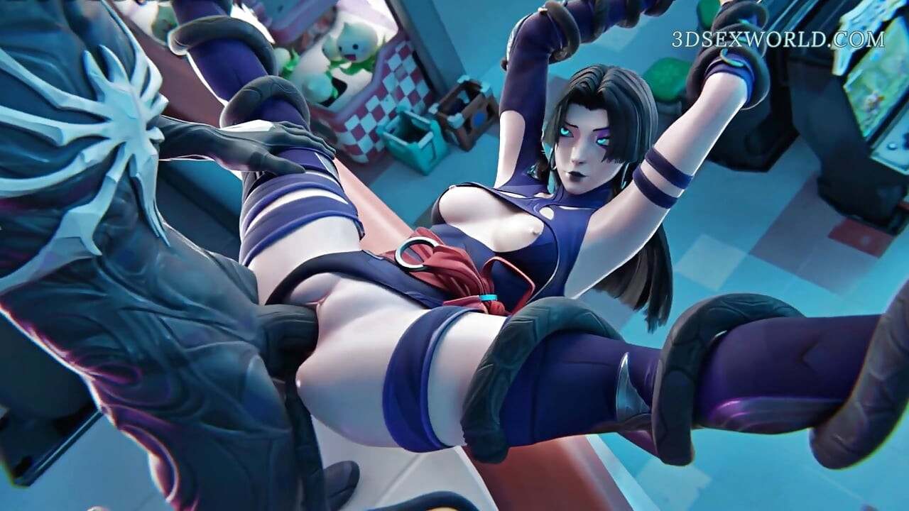 ความเข้าใจผิด: Psylocke X Venom (หนังโป๊อนิเมะ 3 มิติ)