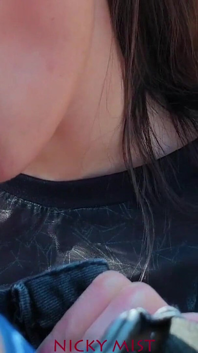Emotional moment from "After blowjob he cums in my panties and I wear them"
