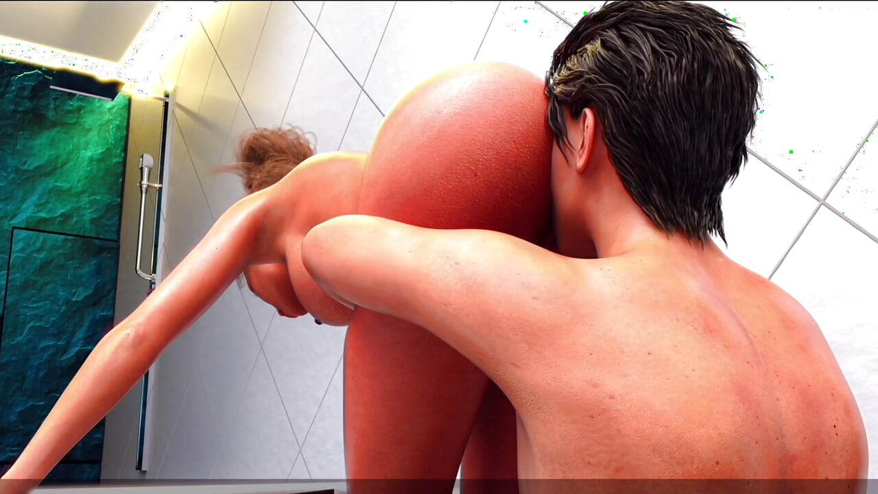 Alle stiefmutter-sexszenen - komplette komplettlösung teil 2 - Messen meines spermas