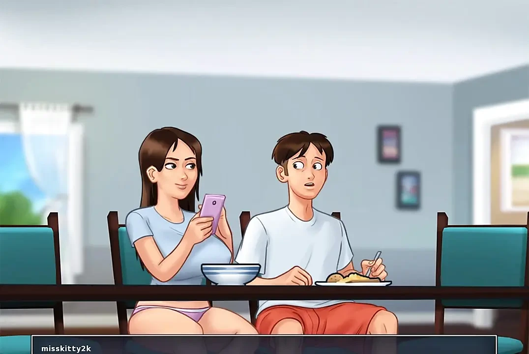 Summertime Saga 重新工作 - 19 My Sluttygram 帐户由 Misskitty2k 制作