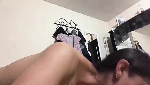 Ağır çekimde 69 gırtlağına kadar alıyor