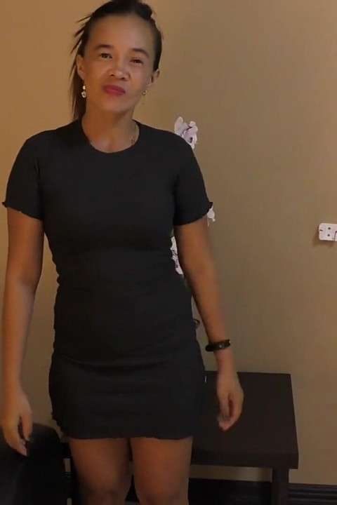 Thick Asian blasted by cum