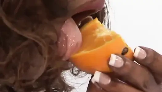 Big nipples black girl pussy fucking pussy licking in 69 position...cum in mouth