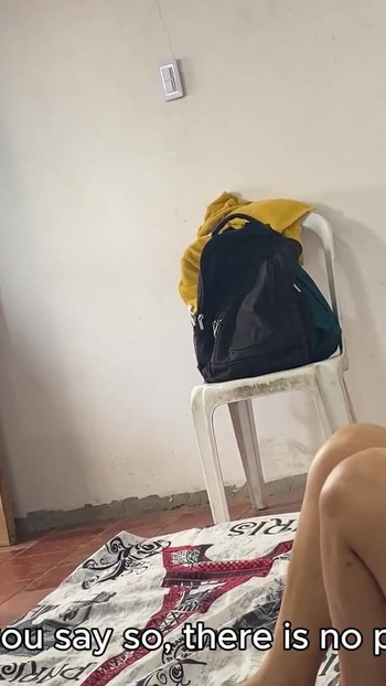 Jaw-dropping moment from "big ass college student Tenant pays her room rent with her tight pussy, while the owner's wife is"