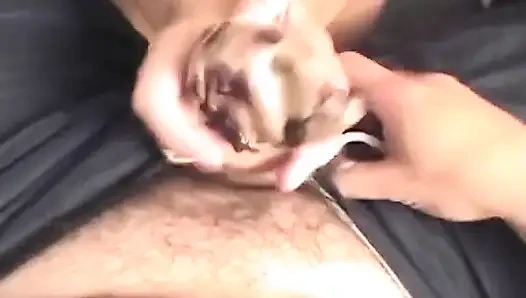 Sikişen leopar külotuma boşal