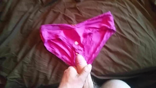 cum on wife's panties