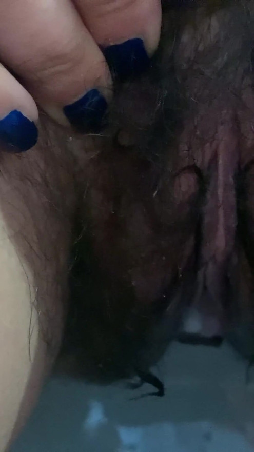 Another piss in light pantyhose with toilet paper to dry pussy | Clip 2