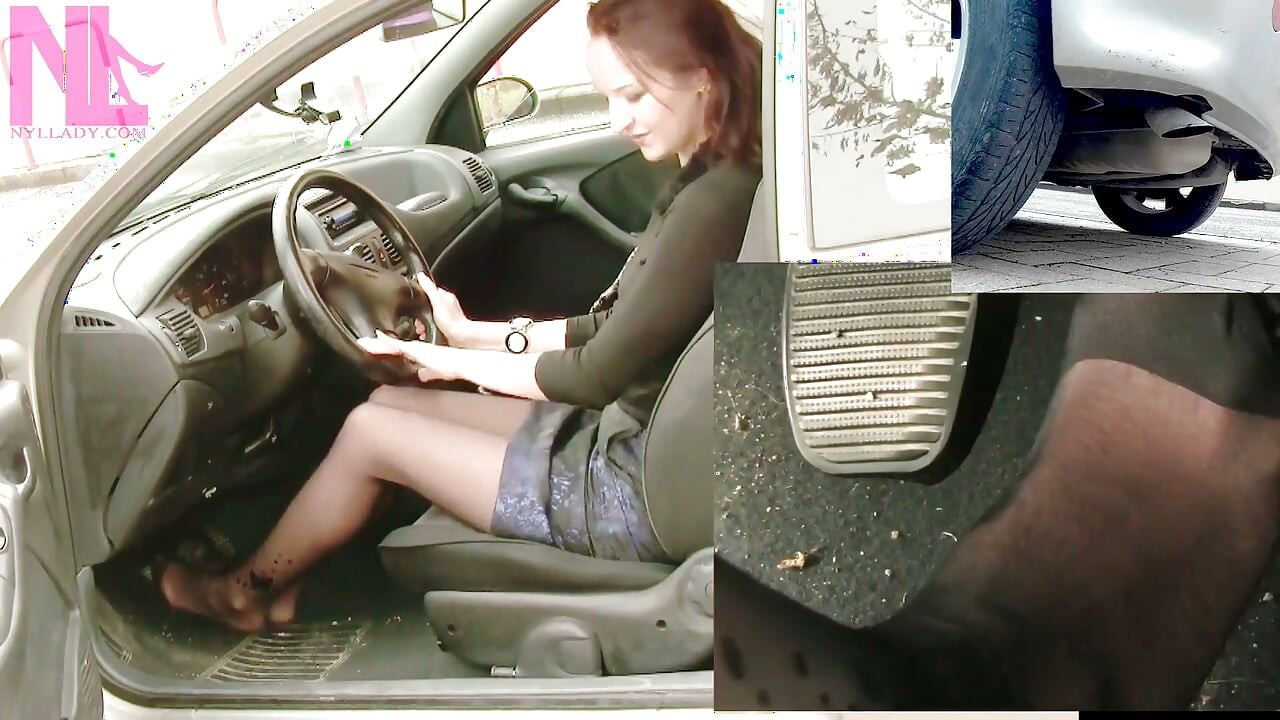 Harsh Revving and Making My Car Whistle in Black Pumps