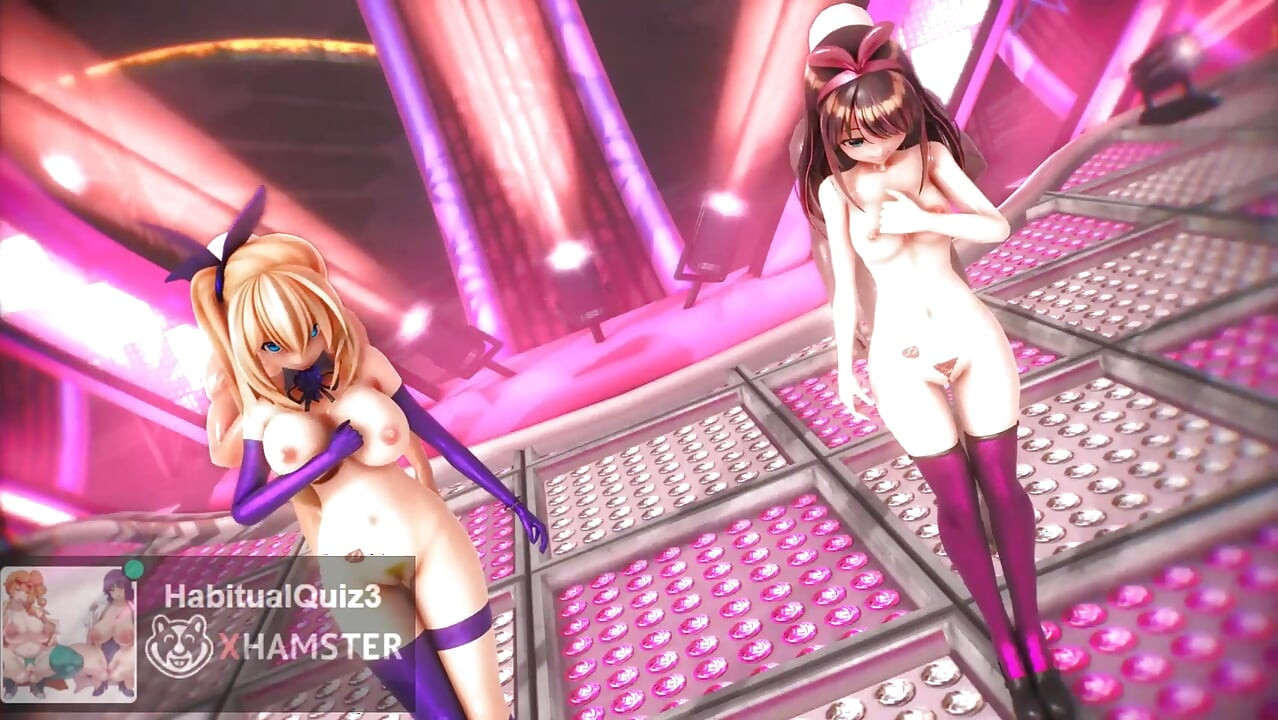 Mmd r18 Kizuna AI & Mirai Akari sexo baile público ahegao ntr milf trampa 3d hentai