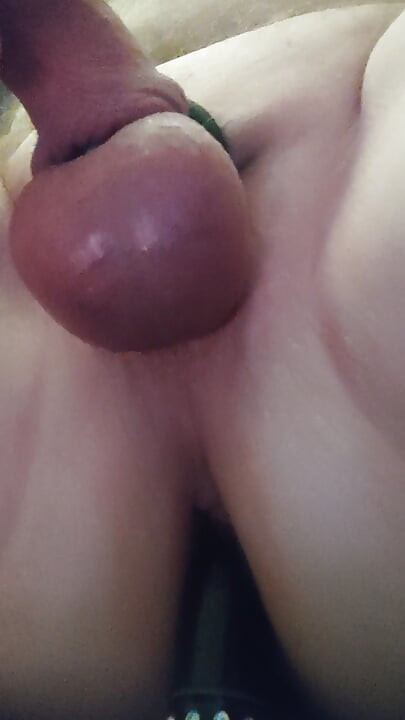 Lying in Bed and Playing with a Dildo in My Asshole and Dreaming of Something Good Love to Ride