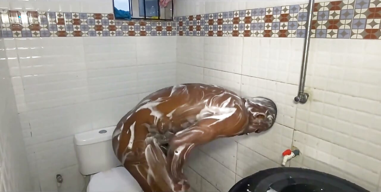 Sneaked up on My Neighbor While He Was Taking His Bath