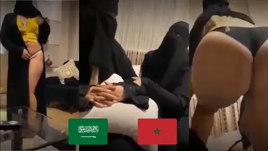 Марокканская арабская жена делает куколдом мужа с горячей подругой