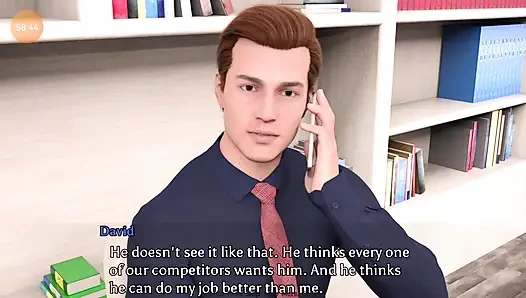 Mükemmel bir evlilik #8 Chris ve Anne yataktayken sohbet edin.