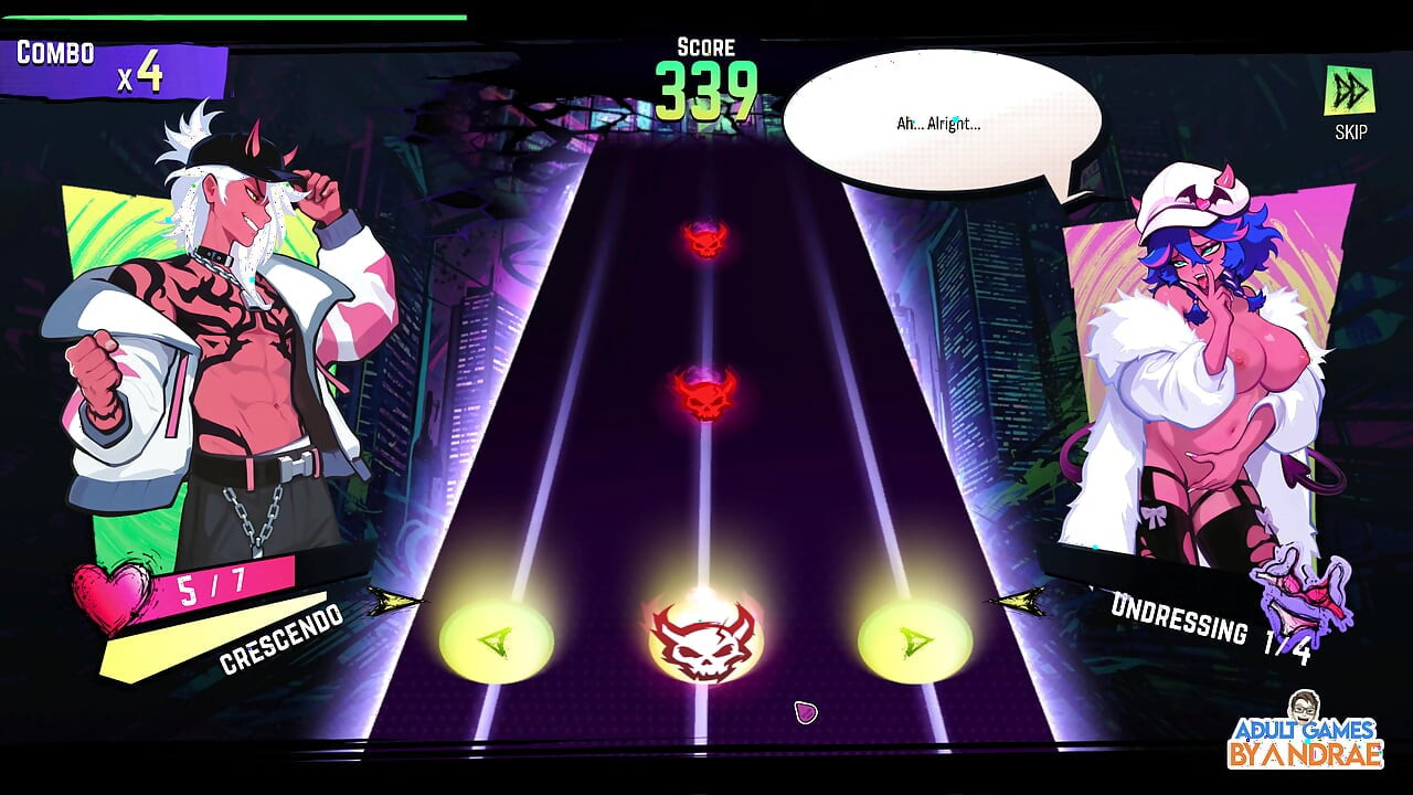 Sex-pop demon hunters gameplay parte 1 - Lilian gosta de seu pau duro rock