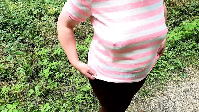 Use my tits while hiking in the sun - dirty talk