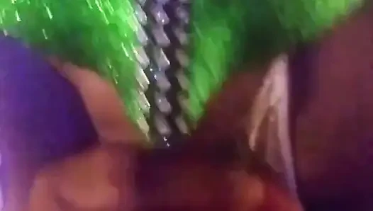 Maskeli dağınık ağız!