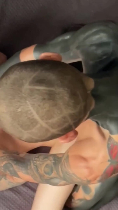 Squirting Russian MILF Boyfriend Girlfriend Real Couple Sex Tattooed Daddy Hoss Kado Alt Girl Salem Multiple Creampies | Clip 2