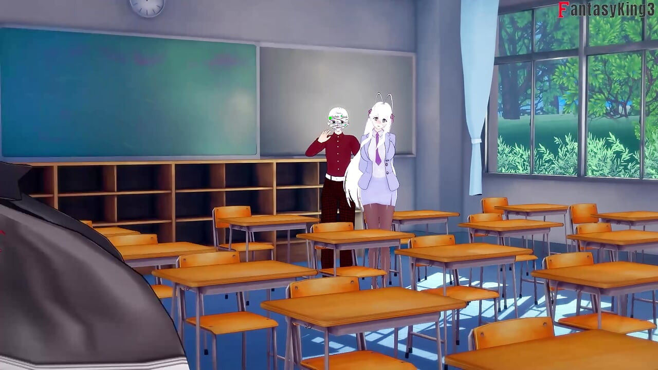 Rossweisse almost catch me fucking Akeno - DXD NTR Madness Series