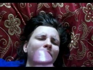 Facial on the carpet.