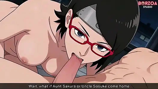 Naruto: boruto - latihan crot di dalam malam ini.