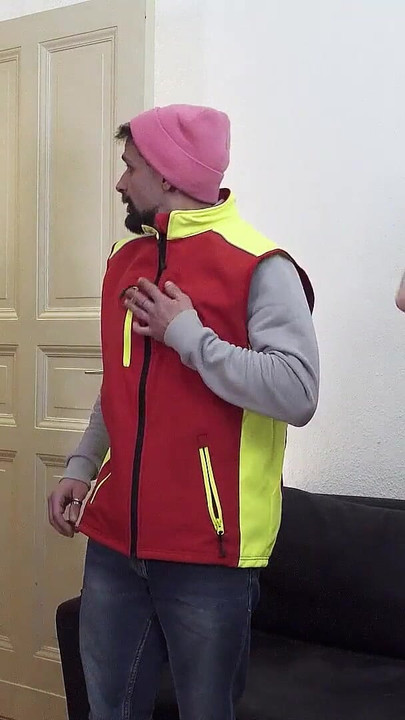 Must-see moment from "German Teen Couple talk postman to Fuck his Girlfriend while he watch"