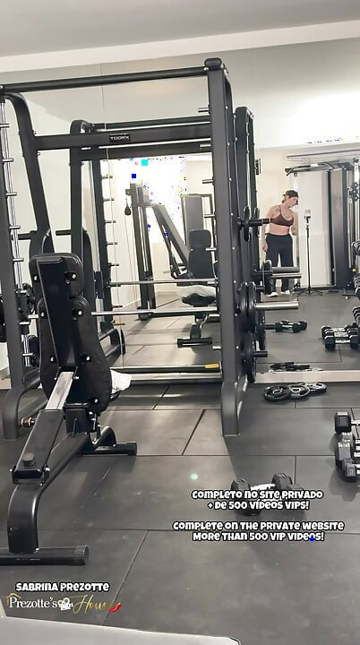 Come Play with Me at the Gym, Subscribe Now and See This and Other Full Videos.