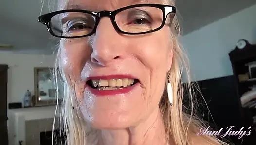AuntJudys - 69yo Texas amateur GILF Diane is your personal secretary