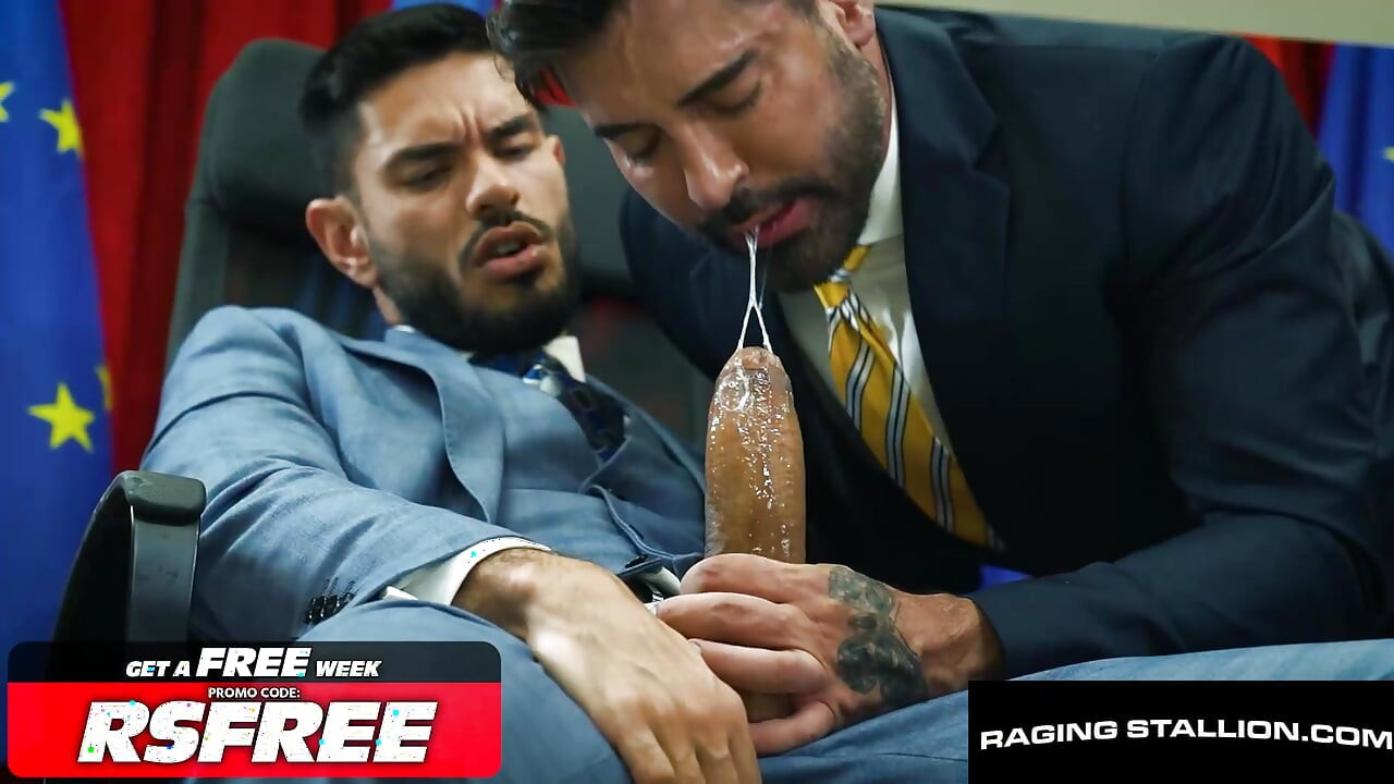 RAGING STALLION - Office Hours Over - Nico Zetta & Lazzarato Massive Cock Action