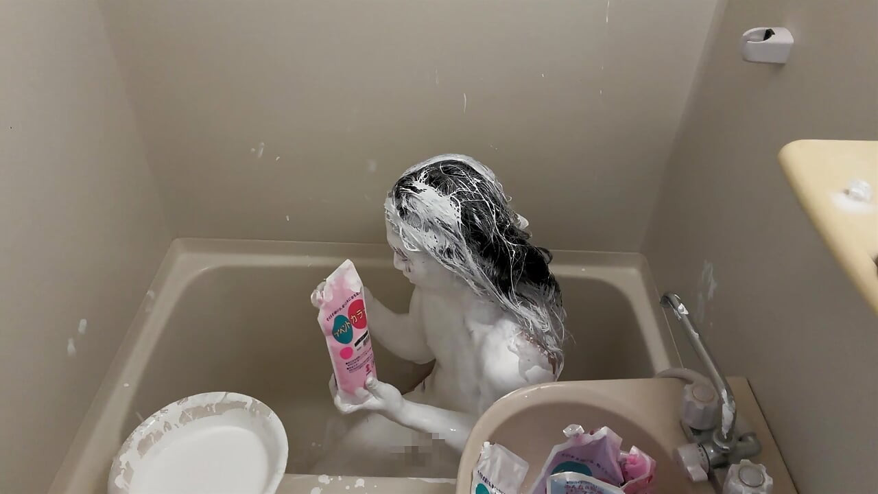 Wet&Messy Paint-Covered Crossdresser 1