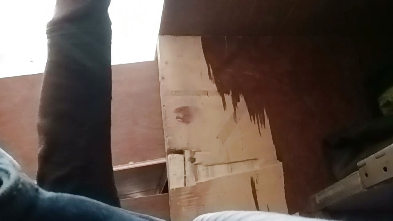 Desi boy in Indian land ka pani