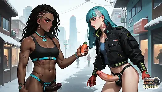 Yaramaz zenci hatunların pornoyla beslenen bir popshot ziyafeti tadını çıkarlarını izleyin!