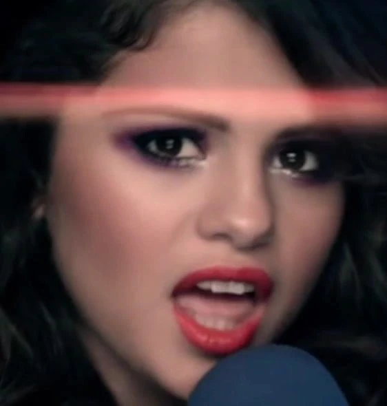 Selena Gomez tongue loop #1