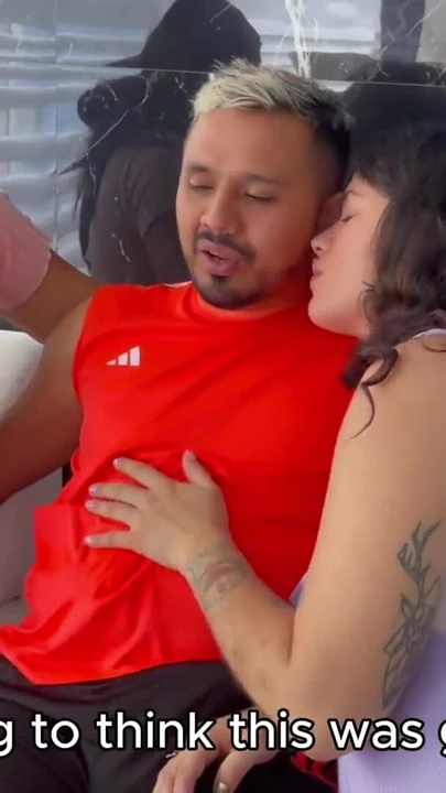 Unforgettable moment from "Tinder Date Ends Up In Threesome With Two Pregnant Girls- Double Cremapie"