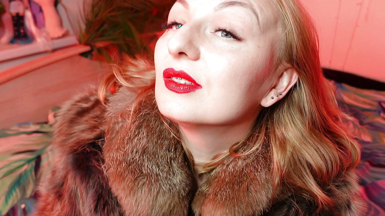 Sexy ASMR with red gloves