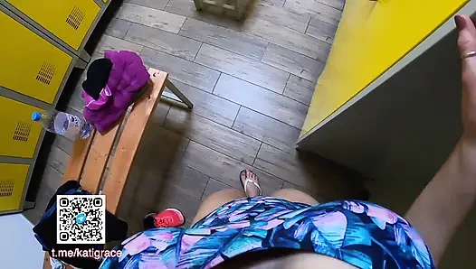SOMEONE IS WATCHING ME IN THE WOMEN'S LOCKER ROOM
