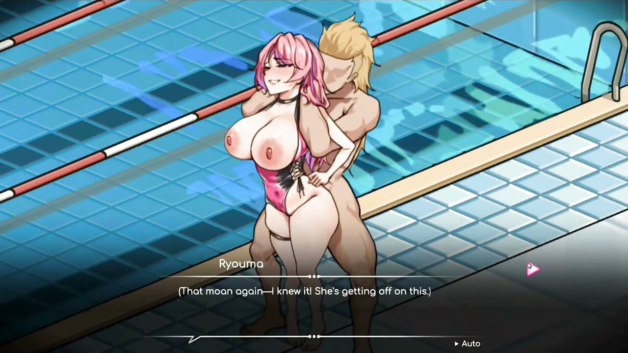 Hentai Game - Minami Hentai Gallery Scene Pool Sex 2 - Lifeguard Holic