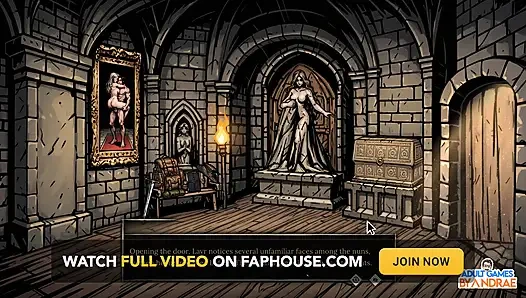 Sexorcism: Lust Confession Gameplay Part 5 - Abbess Roala Boss Fight & Inner Sanctuary Battle