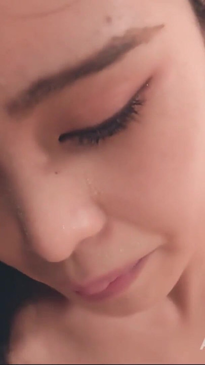 Emotional moment from "Gorgeous Japanese Amateur Shaved Pussy Sucks and Fucks"